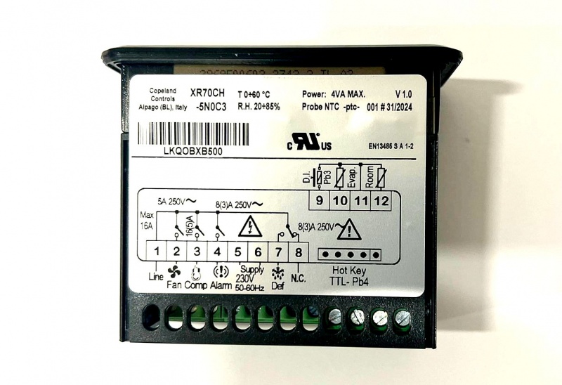 Dixell digital thermostat XR70CH (230V) | DTN Group | DTN Group